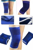 2 Li Elastik Dizlik - Egzersiz Ve Spor Dizliği Büyük Boy 23 Cm thumbnail 2