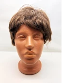 Kahve Renk Kısa Kesim İçi Astarlı Erkek Peruğu thumbnail 3