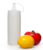 Şeffaf Sos Şişesi - 1000ml Dev Boy thumbnail 1