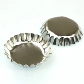 Paslanmaz Çelik Metal Kek Kalıbı - 6 Adet thumbnail 2