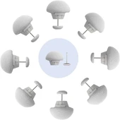 10'lu Mantar Şeklinde Nevresim Tutucu thumbnail 4