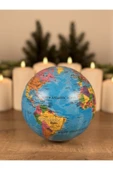 Masa Üstü 360 Derece Dönen Dünya Küresi thumbnail 3