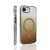 Apple iPhone 16E Kılıf M-safe Şarj Özellikli Transparan Renk Geçişli Zore Toros Kapak thumbnail 8