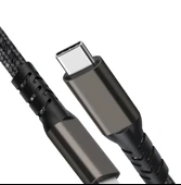 Zore 2.Jenerasyon Type-C to Type-C USB3.2 PD Data Kablosu 100W 20Gbps 4K@60Hz 3 Metre thumbnail 7