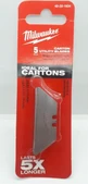 Milwaukee Güvenli Maket Bıçağı Yedeği 5'Li 48221934 thumbnail 3