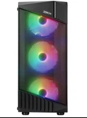 Zerion Montreal 4x120mm RGB Fanlı Mesh Panel Gaming Kasa (PSU Yok) thumbnail 1