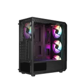 Zerion Montreal 4x120mm RGB Fanlı Mesh Panel Gaming Kasa (PSU Yok) thumbnail 3