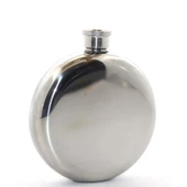 pilelistore Paslanmaz Çelik Yuvarlak 5 Oz Tekli Matara thumbnail 2