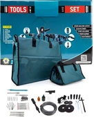 PH291 Akülü 11li Set (Led Işık, Lazer Metre, Somun Sıkma, Dekupaj, Oto Yıkama, Dal Makası, thumbnail 2