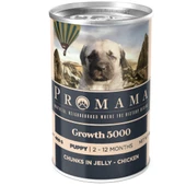 Promama Growth 5000 Yavru Tavuklu Etli Yaş Konserve Köpek Maması 400 Gr. 36'lı Koli thumbnail 1
