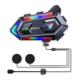 V20 Max Wireless Intercom Akıllı Motosiklet Kask Kulaklığı (300 Metreye Kadar Etkili) thumbnail 2