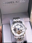 Daniel Klein Otomatik Mekanizma Mehtap Ve Güneş Kadranlı 2 Yıl Garantili Erkek Kol Saati OTM.14266.1 thumbnail 2