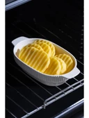 Acar JEA7377 Nova Beyaz Porselen Oval Fırın Kabı 19 cm thumbnail 1