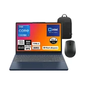 Ideapad Slim 3 I7-13620H 8gb Ddr5 1tb SSD Wuxga 15.3" IPS Windows 11 Pro Taşınabilir Bilgisayar 83K10061TR Snertech Çanta+Mouse thumbnail 1