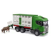 Bruder Scania 560R Hayvan Nakil Aracı BR03548 thumbnail 4