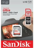 Sandisk Ultra 256GB 150MB/S Sdhc/sdxc Class 10 Uhs-I Hafıza Kartı SDSDUNC-256G-GN6IN thumbnail 2
