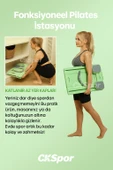 Pilates Tahtası Seti Reformer Etkili Çok Amaçlı Direnç Lastikli Diz Minderli Ev Tipi Pilates Aleti thumbnail 10