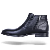 Censay 138 Siyah Zigana Erkek %100 Deri Kürklü Bot thumbnail 3