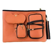 BİDERİ ECO LAPTOP ÇANTA SETİ TURUNCU thumbnail 1