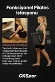 Pilates Tahtası Seti Reformer Etkili Çok Amaçlı Direnç Lastikli Diz Minderli Ev Tipi Pilates Aleti thumbnail 6