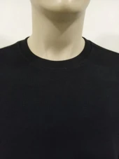 Erkek Yuvarlak Yaka Basic Waffle Kazak thumbnail 2