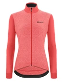 Santini Colore Puro Kışlık Termal Kadın Bisiklet Forması 2W216175RCOLORPUR0 thumbnail 1