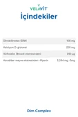 Velavit Dim Complex 30 Tablet thumbnail 1