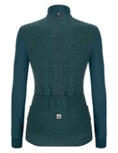 Santini Colore Puro Kışlık Termal Kadın Bisiklet Forması 2W216175RCOLORPUR0 thumbnail 11