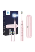 NPO Nicefeel X610-Z Dakikada 40000 Titreşim, Şarjlı Sonic Profesyonel Diş Fırçası-Pembe thumbnail 7