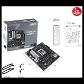 Asus Prıme B650m-r, 2xddr5, 2x M.2, Hdmı, Am5 Soket Anakart - 5