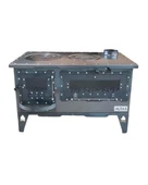 Altaş Geniş Camlı Fırınlı Karadeniz Kuzinesi Soba Şömine thumbnail 4