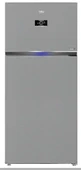 Beko 983628 EI Çift Kapılı No Frost 630lt Inox Dijital Gösterge Üstten Donduruculu Buzdolabı thumbnail 1