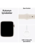 Apple Watch Se3    44mm Starlıght  Al Starlıght  SB  M/L GPS  Akıllı Saat (Apple Türkiye Garantili) thumbnail 3