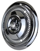 Jant Kapağı Kırılmaz Fırfırlı Gölge Model 16" ABS Krom Paslanmaz 4'lü (TAKIM OLARAK) thumbnail 3