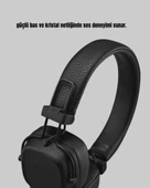 Kablosuz Bluetooth Kulak Üstü Kulaklık Kristal Ses Kalitesi ve Ergonomik Yapı - 5