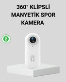 1080P Suya Dayanıklı Aksiyon Spor Kamerası 120° Geniş Açı ve WiFi Destekli thumbnail 1
