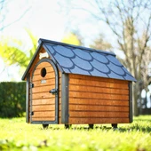 MANDU Ahşap Köpek Kulübesi thumbnail 2