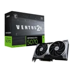 Msı Geforce Rtx5070 12g Ventus 2x Oc 12gb Gddr7 192bıt 1xhdmı 3xdp Ekran Kartı thumbnail 1