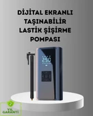 Dijital Ekranlı Kablosuz Hava Pompası LED Işıklı 12V 80W thumbnail 1