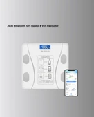 Bluetooth Akıllı Tartı – 8 Fonksiyonlu Dijital Baskül, 180 kg Kapasiteli thumbnail 3