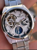 Daniel Klein Otomatik Mekanizma Mehtap Ve Güneş Kadranlı 2 Yıl Garantili Erkek Kol Saati OTM.14048.1 thumbnail 4