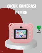 Anında Baskı Özellikli Çocuk Kamerası – 24MP HD Çift Lens, 32GB Hafıza ve Oyun Modu thumbnail 1