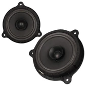 Magicvoice MV-24045 6" 16Cm 80 Watt Tekli Plastik Kasa Üçgen Montajlı Oto Hoparlör thumbnail 1