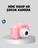 Mini Dijital Çocuk Kamerası 8MP HD Ekranlı 1080P Video ve Şarjlı thumbnail 1