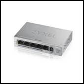 Zyxel Gs1005hp, 5 Port, Gigabit, Poe 60w, Yönetilemez, Masaüstü Switch thumbnail 1