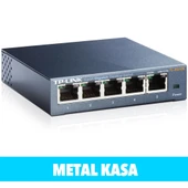 Tp-lınk Tl-sg105, 5 Port, Gigabit, Yönetilemez, Metal Kasa, Masaüstü Switch thumbnail 1