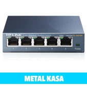 Tp-lınk Tl-sg105, 5 Port, Gigabit, Yönetilemez, Metal Kasa, Masaüstü Switch thumbnail 2