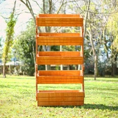 MANDU Ahşap Çok Katlı Saksı Standı (Çiçeklik Standı) thumbnail 2