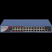 Hıkvısıon Ds-3e0326p-e/m(b), 24 Port, Megabit, Poe 250w, 1 Port Gigabit Uplink, 1 Port Gigabit Sfp, Yönetilemez, Rack Mo thumbnail 1