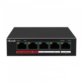 Hılook Ns-0105p-35(b), 4 Port, Megabit, Poe 35w, 1 Port Megabit Uplink, Long Range 250metre, Yönetilemez, Masaüstü Switc thumbnail 2